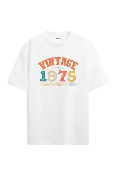 Colermi 1975 Vintage Echo Oversized T-Shirt