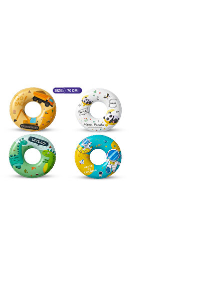 iTajir Children's Swimming Float Toy 4 Assorted Cartoon Designs (Astronaut, D...