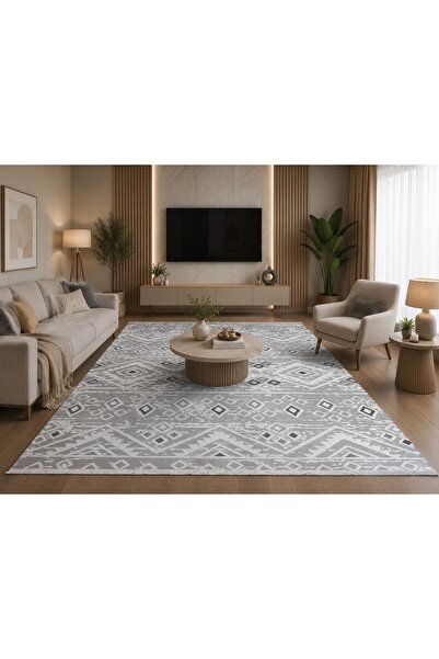 Mypolo Modern Salon Halısı Oturma Odası Halısı Koridor Halısı Akrilik Viskon ...