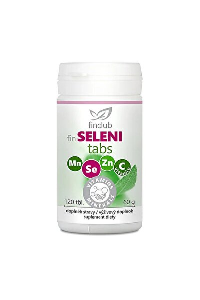 Finclub Supliment alimentar fin Selenitabs, 120 tablete, seleniu, vitamine și...