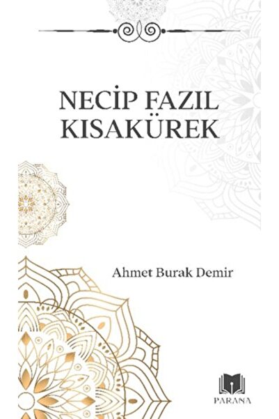 Parana Yayınları Necip Fazıl Kısakürek