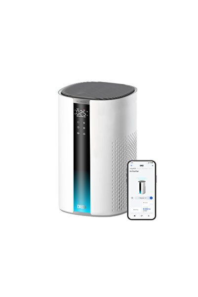 DREO Air Purifier 337S Akıllı Hava Temizleyici, 3 Aşamalı HEPA Filtre, PM2.5 ...