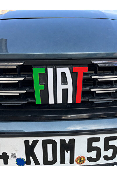 İŞCAN MOTOR FİAT Egea Amblem/Logo Kaplama Sticker Etiket İTALYAN Model
