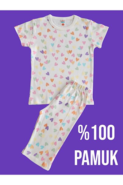Çamaşır Bahçesi 100% Cotton Unisex Kids Capri Set # Printed Children's Capri ...