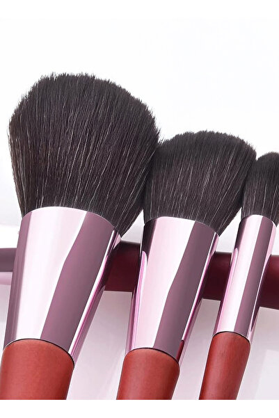 Energy Black Pineapple 10-Piece Makeup Brush Set – Powder, Blush, Contour, Hi...