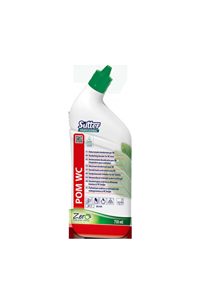 Sutter Zero Pom WC - Detartrant gel WC , , Certificat EU Eccolabel