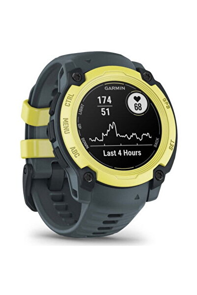 Garmin Smartwatch Instinct E, 40 mm, curea Twilight, Electric Lime