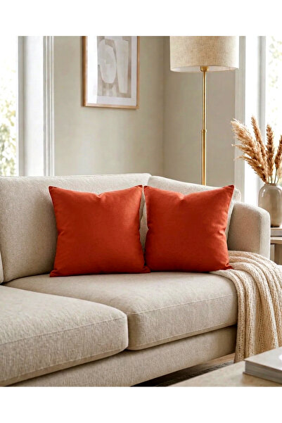 Econice غطاء وسادة من الكتان على شكل بطة ذو وجهين، غطاء وسادة من قماش البلاط،...