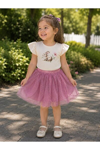 Accessories Hei Dark Pink Tutu Lined Girls' Skirt 4-6 Years Old