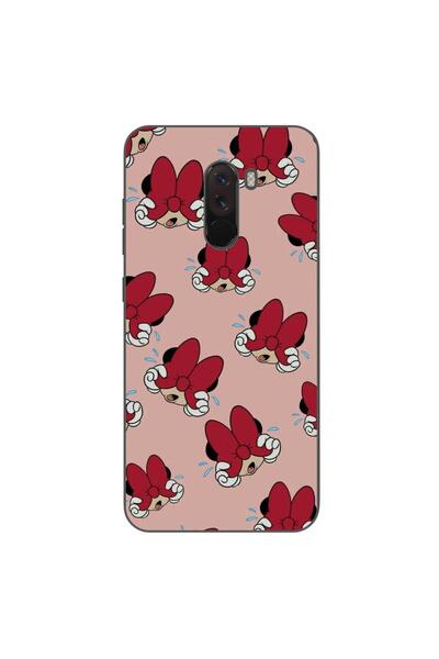 OEM Husa compatibila cu Xiaomi Pocophone F1 Silicon Gel Tpu Model Minnie Patt...