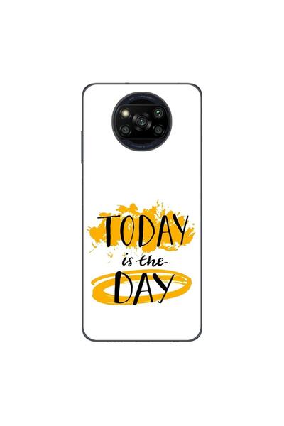 OEM Калъф, съвместим с Xiaomi Poco X3 Pro, силиконов гел TPU, с десен/надпис:...
