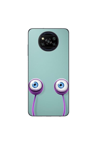 OEM Husa compatibila cu Xiaomi Poco X3 Pro Silicon Gel Tpu Model Snail Eyes