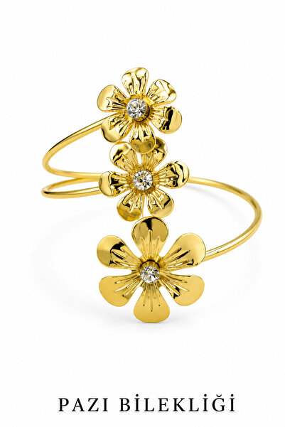 Jack Ferrero Spiral twist design gold adjustable arm bicep bracelet
