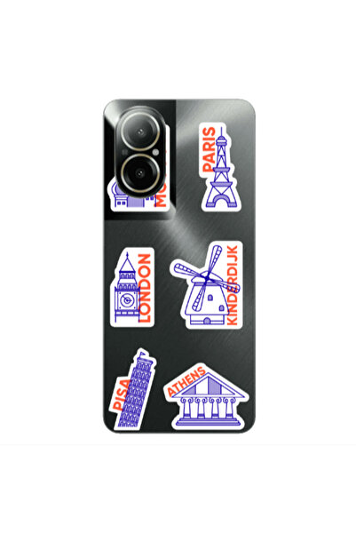 Other Realme C67 Pisa Athens Transparent Silicone TPU Θήκη