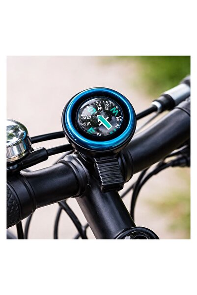 OEM Bicycle Horn/Bell, Black, Loud Sound, Easy Installation, with Compass