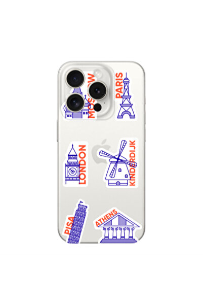 Other Apple Iphone 16 Pro Pisa Athens Transparent Silicone TPU Θήκη