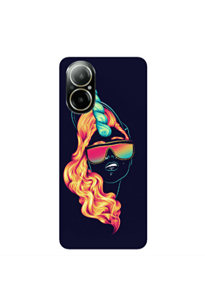 Other Realme C67 Horn style Transparent Silicone TPU Θήκη