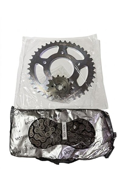 İthal CF MOTO SR250 - NK250 ZİNCİR DİŞLİ SETİ 1.KALİTE ÖN 14T-ARKA 40T-ZİNCİR...