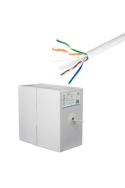 ALPERAYAKKABI Cablu UTP, Cat 6, 100% CUPRU, 305m, LSZH, 4x2x23 AWG - eRaya NE...