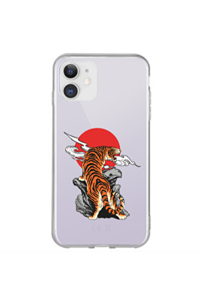 Other Apple iPhone 12 Angry Gorilla Transparent Silicone TPU Θήκη