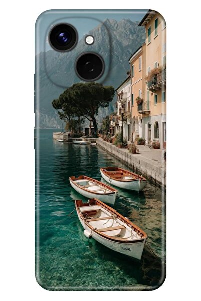 TECNO Spark 40C (KM4n) 6.67" Kılıf Pantalla Temalı Desenli Darbe Emici Silikon