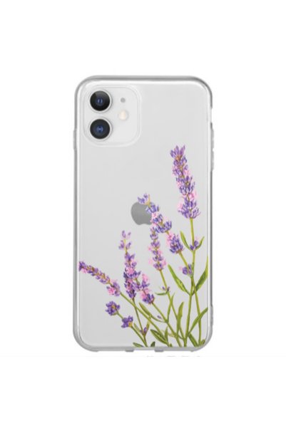 Other Apple iPhone 12 Mini Flowers 8 Transparent Silicone TPU Θήκη