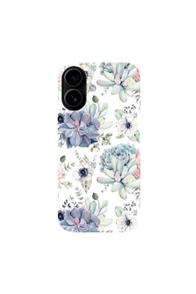 Other Apple Iphone 16 plus Flower 56 Transparent Silicone TPU Θήκη