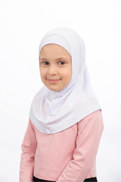 İSTDONATELLA حجاب من قطعتين للفتيات - وشاح تسيتيور جاهز للارتداء - حجاب عملي ...
