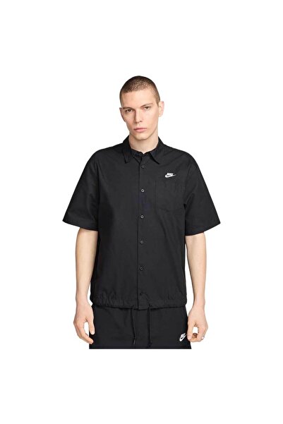 Nike Mens Club Short-Sleeve Oxford Button-Up Shirt XL