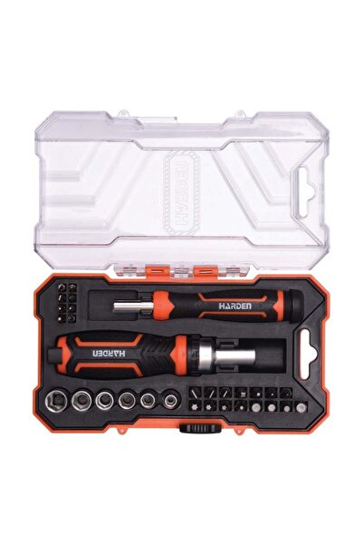 HARDEN Trusa H29 cu Surubelnita pentru Bits - 31 Piese, Profesional,