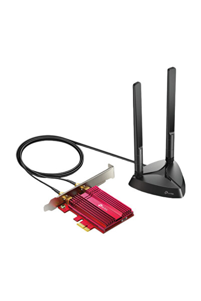 TP-LINK Adaptor Dual-Band PCI-E Bluetooth 5.2, Wi-Fi 6, AX3000, 2 x Antene cu...