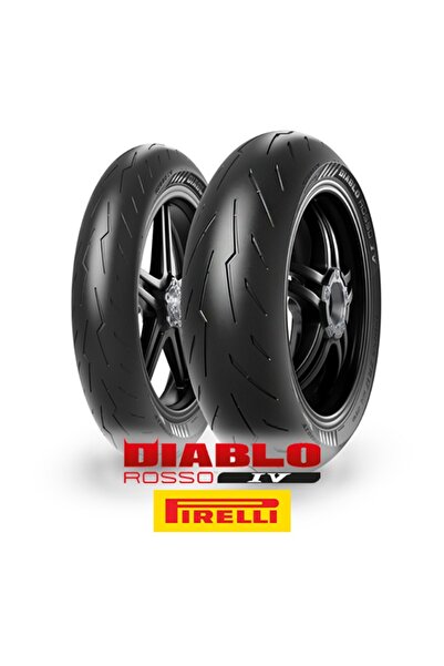 Pirelli DİABLO ROSSO IV 110/70R17 54H TL VE 150/60R17 66H TL ÖN / ARKA SET 20...