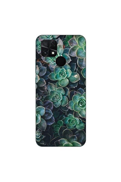 OEM Case compatible with Xiaomi Poco C40 Silicone Gel Tpu Rock Flowers Pattern