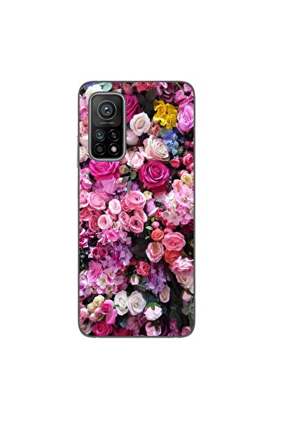 OEM Husa compatibila cu Xiaomi Mi 10T Pro 5G Silicon Gel Tpu Model Trandafiri...