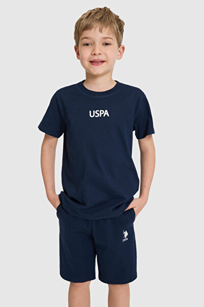 U.S. Polo Assn. Erkek Çocuk Lacivert Pijama Takımı 50327292-VR033