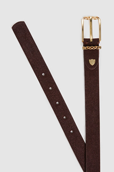 U.S. Polo Assn. Women's Brown Belt 50325366-Vr029
