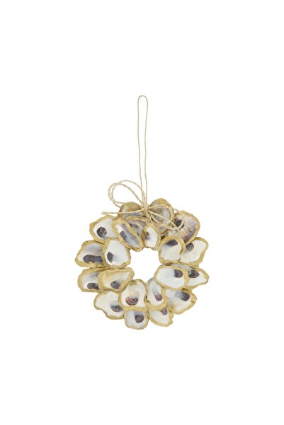 DecoDepot Decorative shell wreath, 12 cm