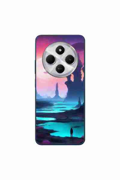 OEM Case compatible with Xiaomi Redmi 14C Silicone Gel Tpu Model Mystic Planet