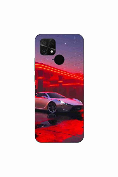 OEM Case compatible with Xiaomi Poco C40 Silicone Gel Tpu Model Future Car