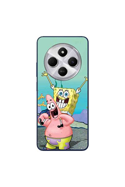 OEM Case compatible with Xiaomi Redmi 14C Silicone Gel Tpu Spongebob Pattern