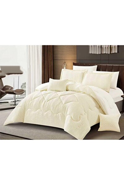 Barigo Nefren 8 Piece Bedspread with Luxurious Jaccard Material Microfiber Soft