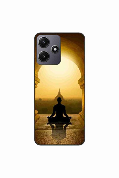 OEM Case compatible with Xiaomi Redmi 12 5G Silicone Gel Tpu Meditation Pattern