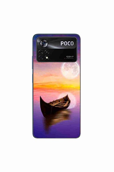 OEM Case compatible with Xiaomi Poco X4 Pro Silicone Gel Tpu Model Moonlit Se...