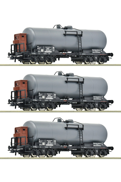 Roco Set of 3 tank wagons DRG - H0 6600062