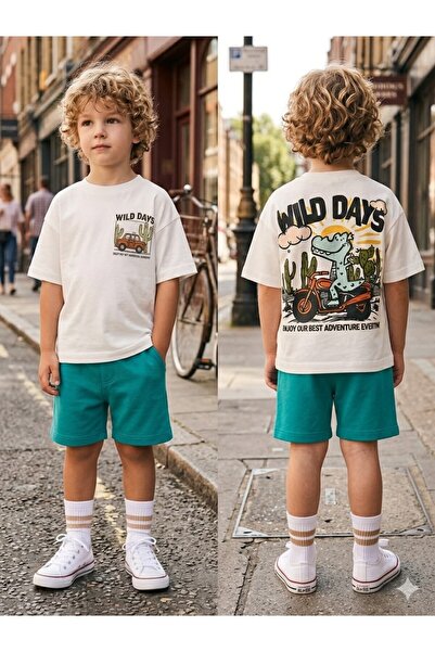 Babyy Look Boy's Bottom Top Summer Suit