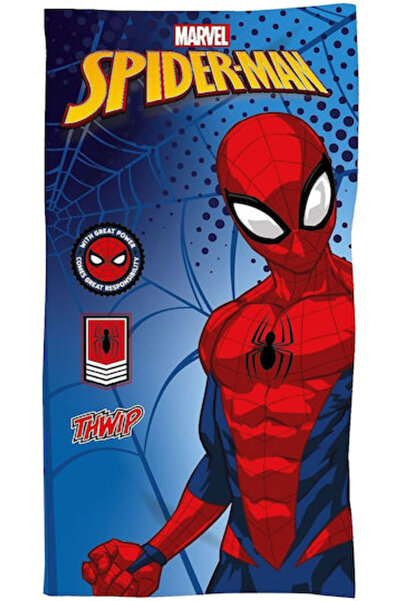 SPIDERMAN Παιδική Πετσέτα Θαλάσσης Μπλε 140x70εκ. Κωδικός: SPI24-3595