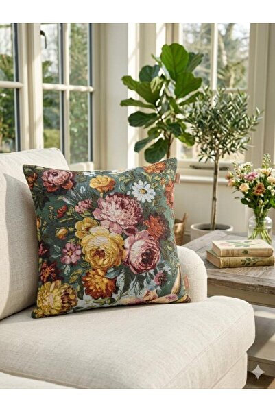 Believe GÜLİZ TAPISERIE DECORATIVĂ ȚESUTĂ JACQUARD KIRLENT 45*45