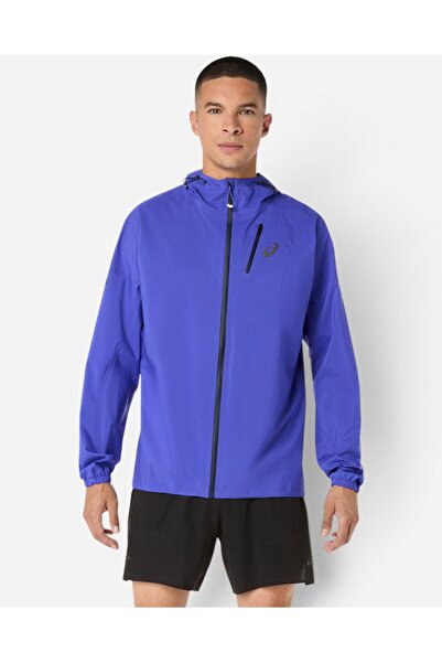 Asics FUJITRAIL ELITE WATERPROOF JACKET Erkek Mavi Ceket 2011D265-401