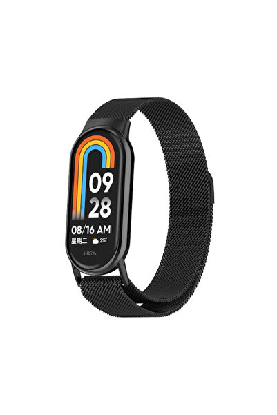 OEM Μεταλλικό Λουράκι Μαύρο (Smart Band 8 / Smart Band 9)