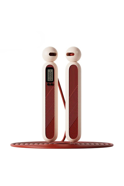 choice2 Red Jump Rope with Counter, Adjustable Skipping Rope with , Smart Ski...